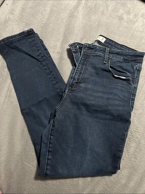 Abercrombie & Fitch Curve Love Super Skinny High Rise